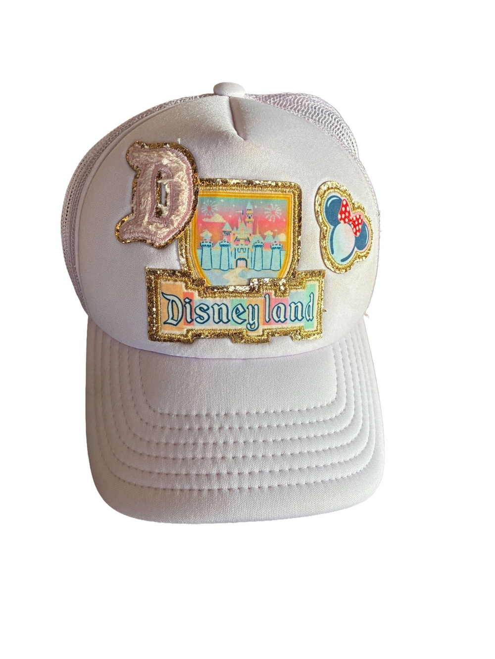 Disney Parks x Stoney Clover Lane Disneyland Patch Trucker Hat 🤍🏰